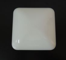 Plafonnier carré en opaline