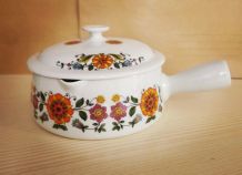 Caquelon casserole Royal porcelaine de luxe vintage