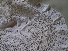 Napperon dentelle de crochet