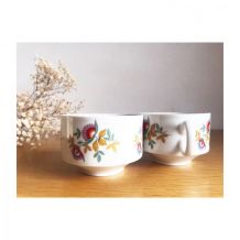 Tasses porcelaine vintage 