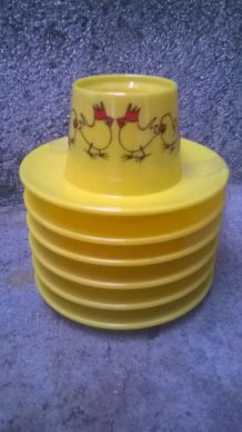 Set de coquetier vintage