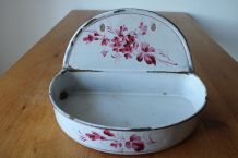 Bassine lavabo fontaine murale années 40