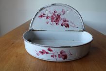 Bassine lavabo fontaine murale années 40