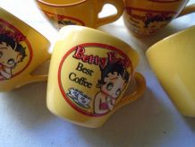 6 tasses Betty Boop