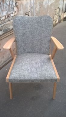 fauteuil pied compas scandinave