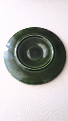 Assiette à fruits de mer faïencerie de Lonchamp