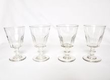  4 verres à pied 1900