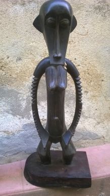 Couple de grande statue Africaine 