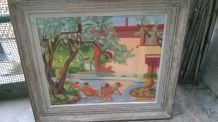 Joli tableau vintage 