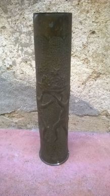 Douille d'obus Poilu (1914-1918)