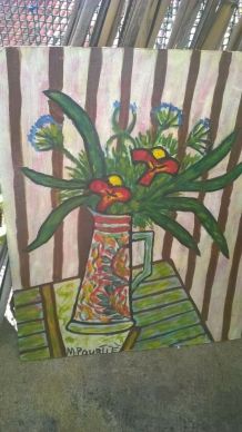 Paire de tableau ancien