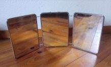 Miroir triptyque de barbier - Années 50/60