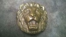 Grosse boucle de ceinture Lion 