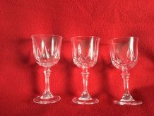 Verres en cristal 