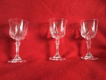 Verres en cristal 