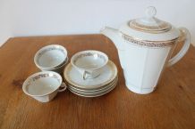 Service à café porcelaine de France années 60/70