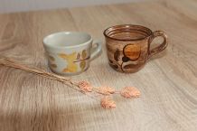 Tasses en grès 70