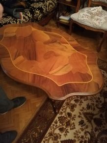 Table basse en bois massif 