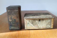 Lot 2 boites années 40/50