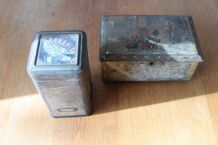 Lot 2 boites années 40/50