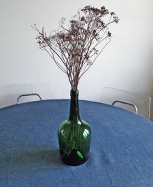 Grande et Ancienne Bouteille en Verre Décoration Vintage 