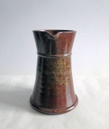 Pichet / Pot à eau / Carafe en grès émaillé Poterie Vintage 