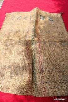 Sac toile jute années 5/60