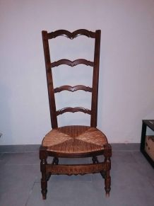 chaise de nourrice ancienne provencal