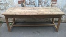 Table de ferme en noyer époque fin XVIII