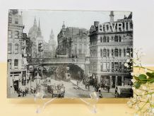 Photographie Londres pressée sous verre et carton - Fin XIXè