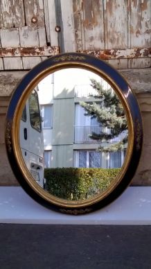 miroir ovale époque xix