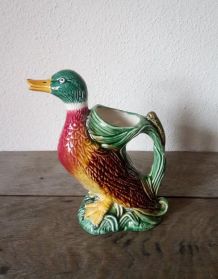 Pichet canard en céramique 