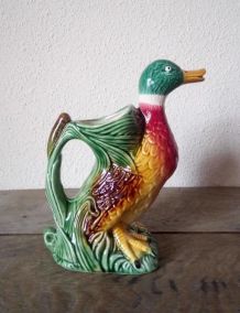 Pichet canard en céramique 