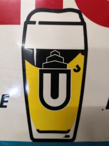 Plaque publicitaire marque de bière Allemande