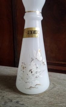 Ancien vase en opaline  BT itlay (années 60)