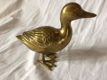 canard en laiton vintage