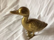 canard en laiton vintage