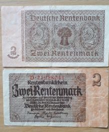 Billet de banque Allemand 1937