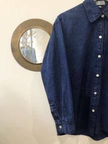 Chemise en jean avec motifs