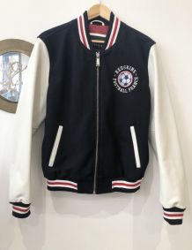 Veste en cuir Edition Coupe du Monde Redskins 