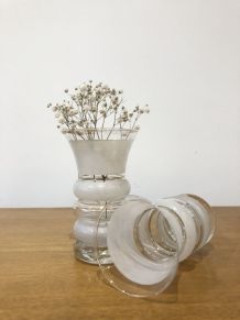 Lot de deux petits  vases vintage