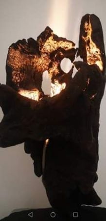 Sculpture bois flotte