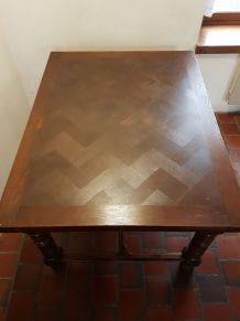 Table salle à manger rustique chêne massif