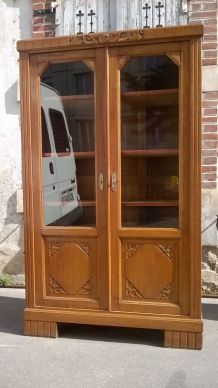 armoire vitrine époque art déco