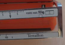 Balance mecanique orange vintage Terraillon