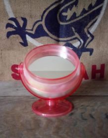 Miroir boule en plastique - Années 70