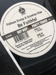 Vinyle Fatman scoop Crooklyn clan "be faithful"