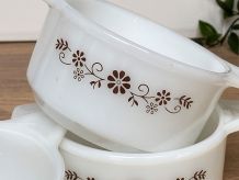 3 bols, ramequins Pyr-o-rey 