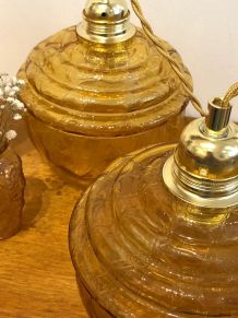 Paire de lampes baladeuses vintage années 70