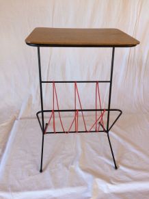 desserte porte-revues vintage